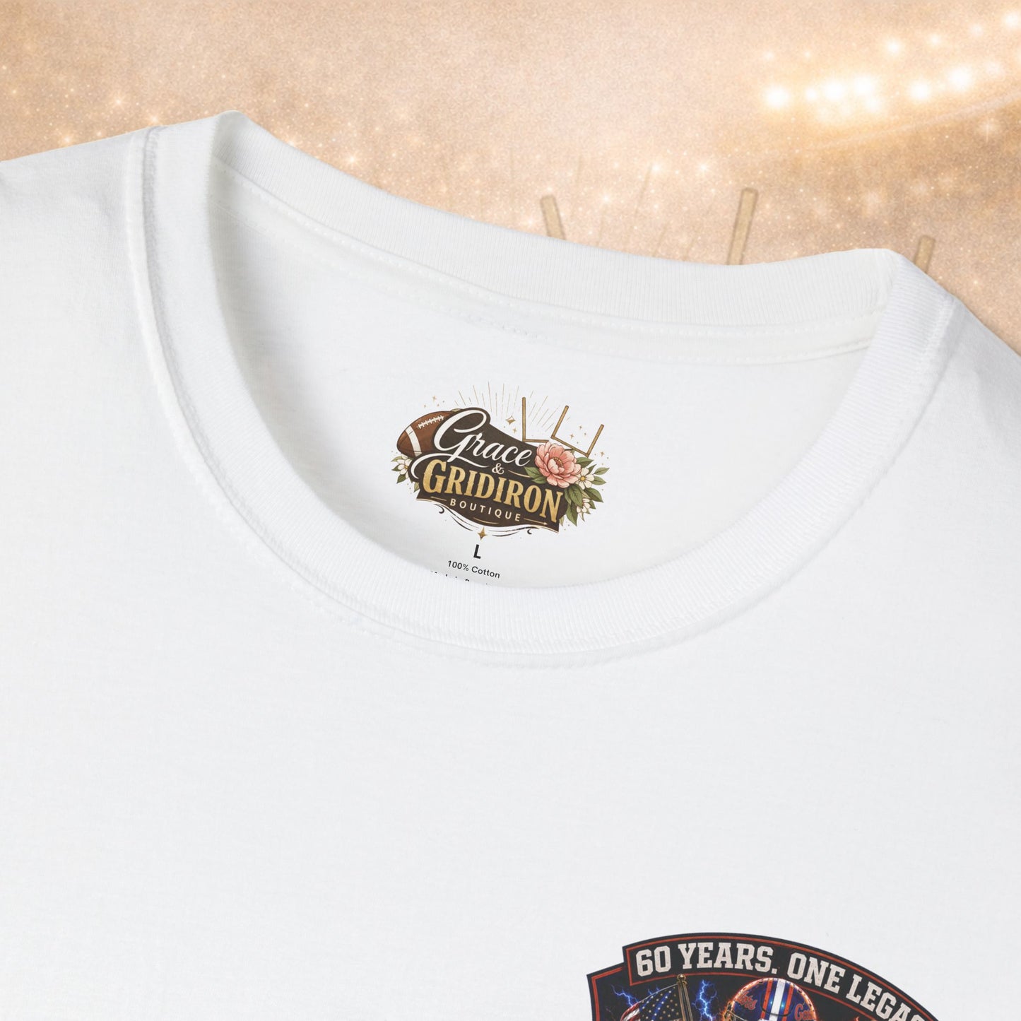 60 Years One Legacy Football Tee | Lakeland Gators Legacy Shirt | Vintage Game Day Football Graphic Apparel