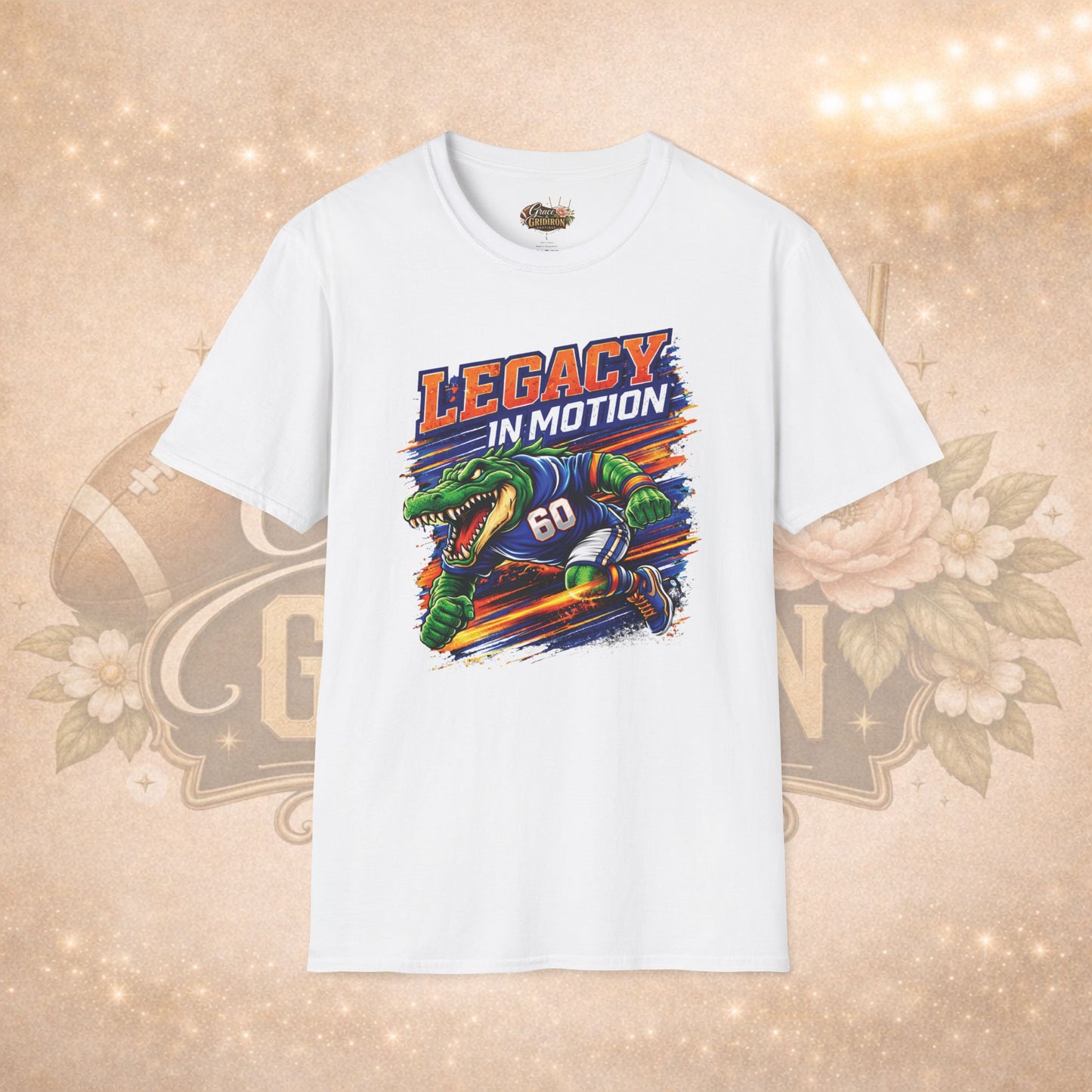 Lakeland Gators Legacy in Motion Shirt | Football Mom Tee | Game Day Shirt | Gator Fan Apparel | Sports Graphic Tee | Unisex T-Shirt