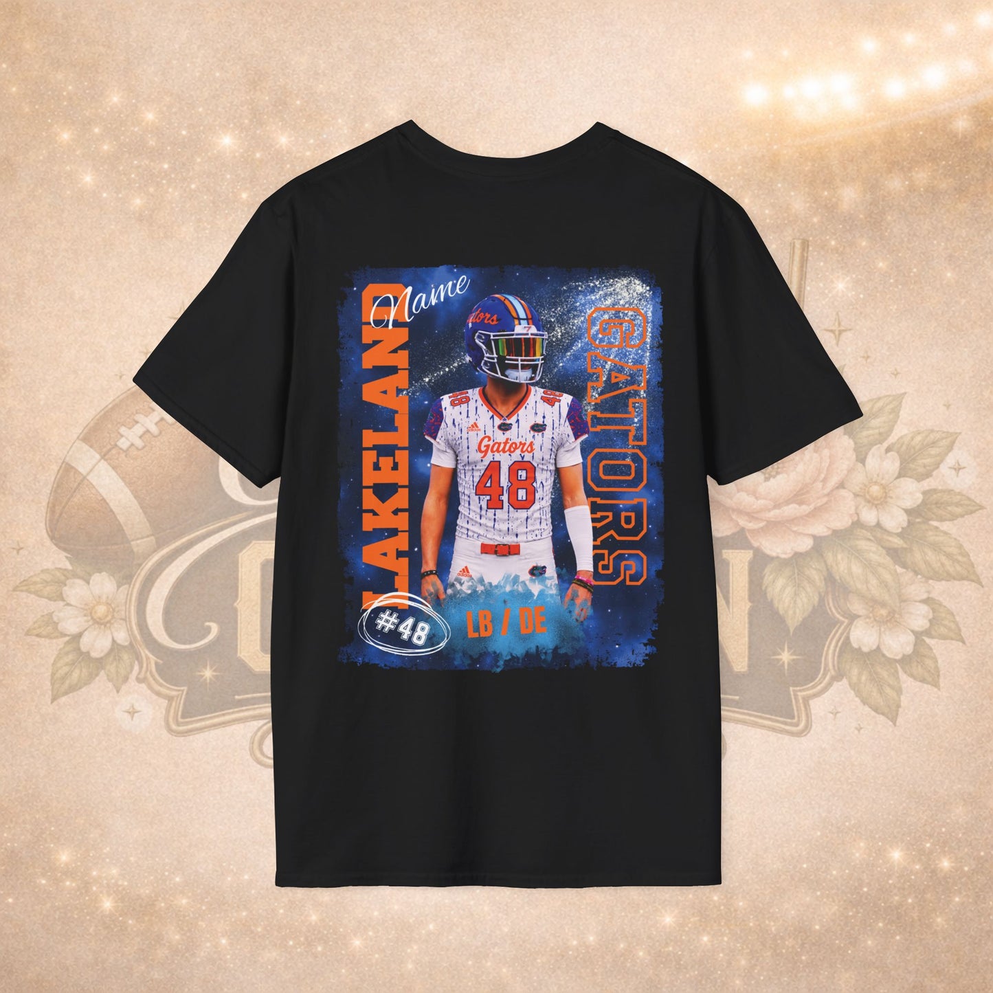 Personalized Football Player Shirt | Custom Football Mom Shirt | Player Name & Number Game Day Tee | Football Family Apparel
