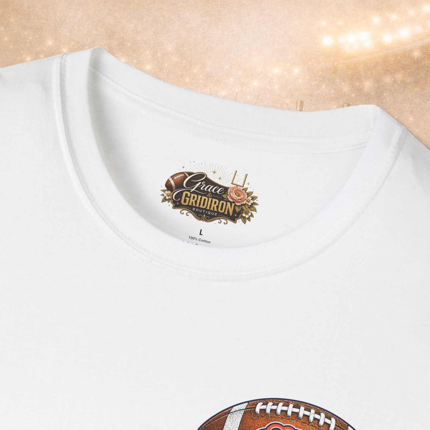 Gator Nation Football T-Shirt | Florida Football Game Day Tee | Go Gators Fan Apparel | Orange Blue Stadium Graphic Shirt