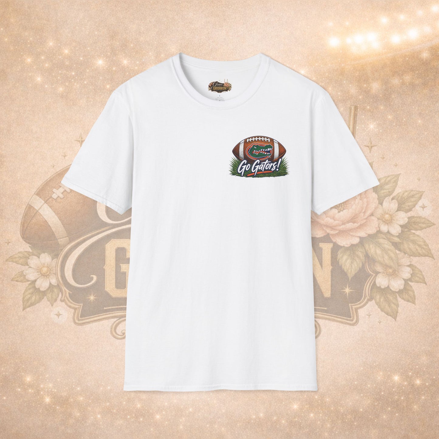 Gator Nation Football T-Shirt | Florida Football Game Day Tee | Go Gators Fan Apparel | Orange Blue Stadium Graphic Shirt