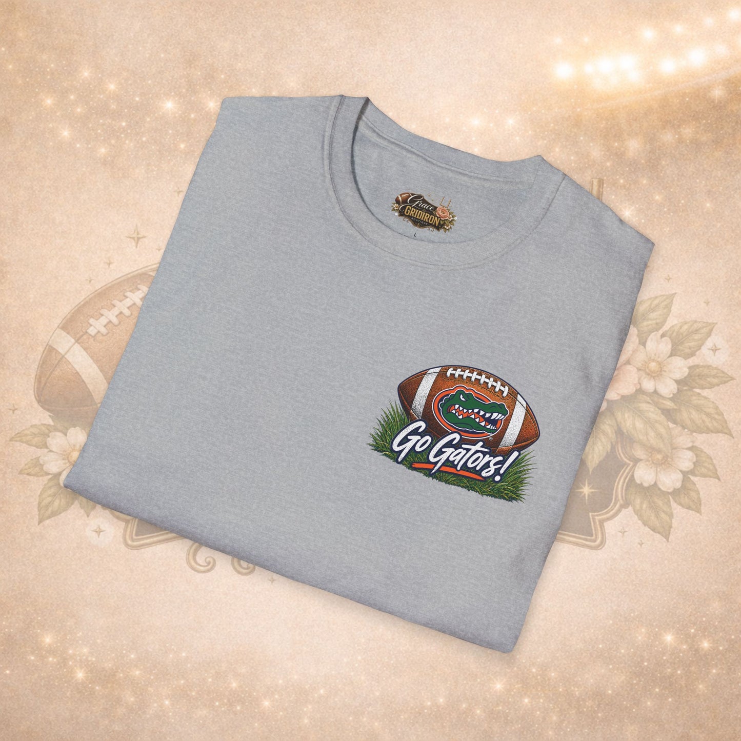 Gator Nation Football T-Shirt | Florida Football Game Day Tee | Go Gators Fan Apparel | Orange Blue Stadium Graphic Shirt