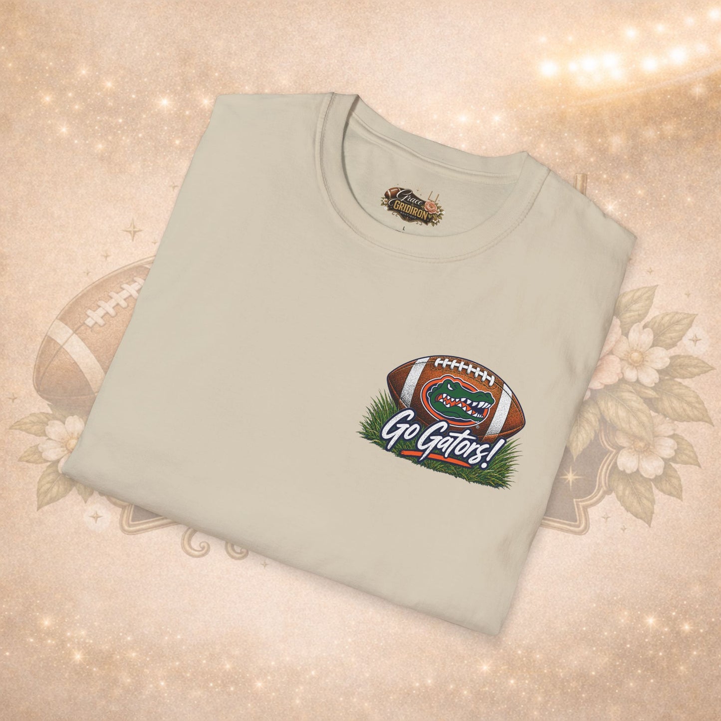 Gator Nation Football T-Shirt | Florida Football Game Day Tee | Go Gators Fan Apparel | Orange Blue Stadium Graphic Shirt