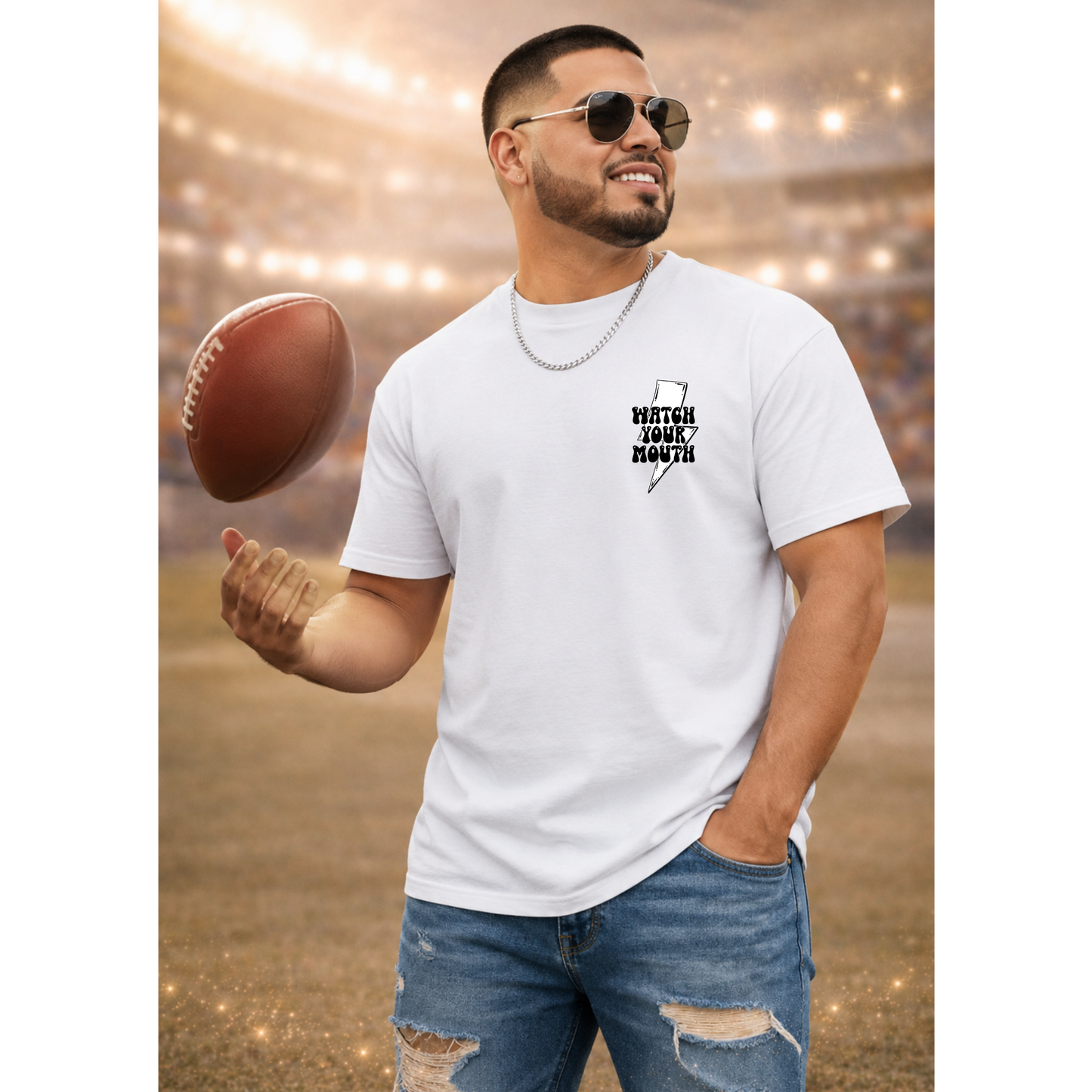 My Kid May Not Always Tackle But I Do Shirt | Funny Football Mom Tee | Game Day Sports Mom Apparel | Stadium Shirt