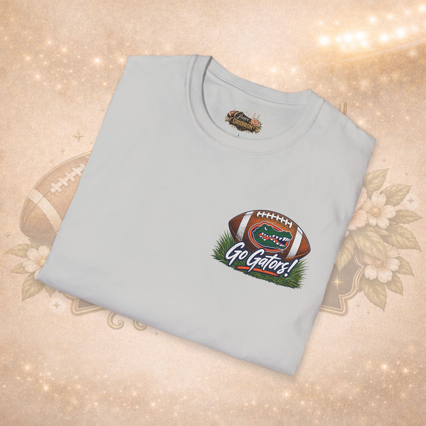 Gator Nation Football T-Shirt | Florida Football Game Day Tee | Go Gators Fan Apparel | Orange Blue Stadium Graphic Shirt