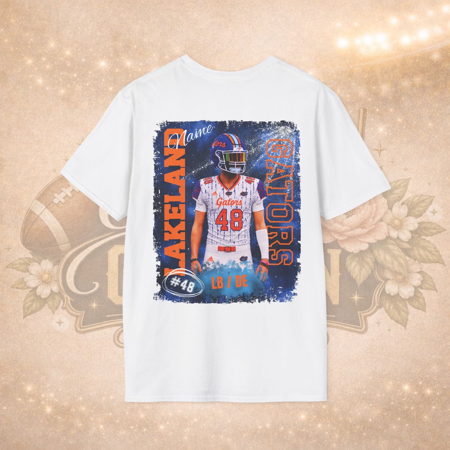Personalized Football Player Shirt | Custom Football Mom Shirt | Player Name & Number Game Day Tee | Football Family Apparel