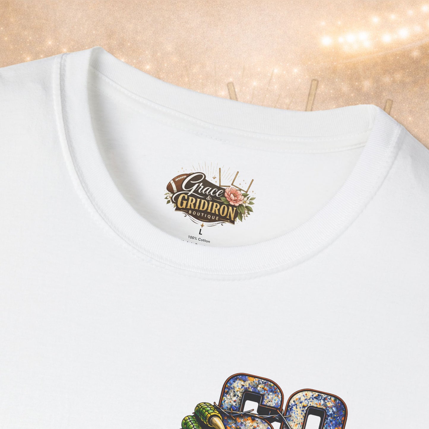 60 Years of Hits Hustle & Heart Shirt | Vintage Football Game Day Tee | Gator Pride Anniversary Graphic Shirt