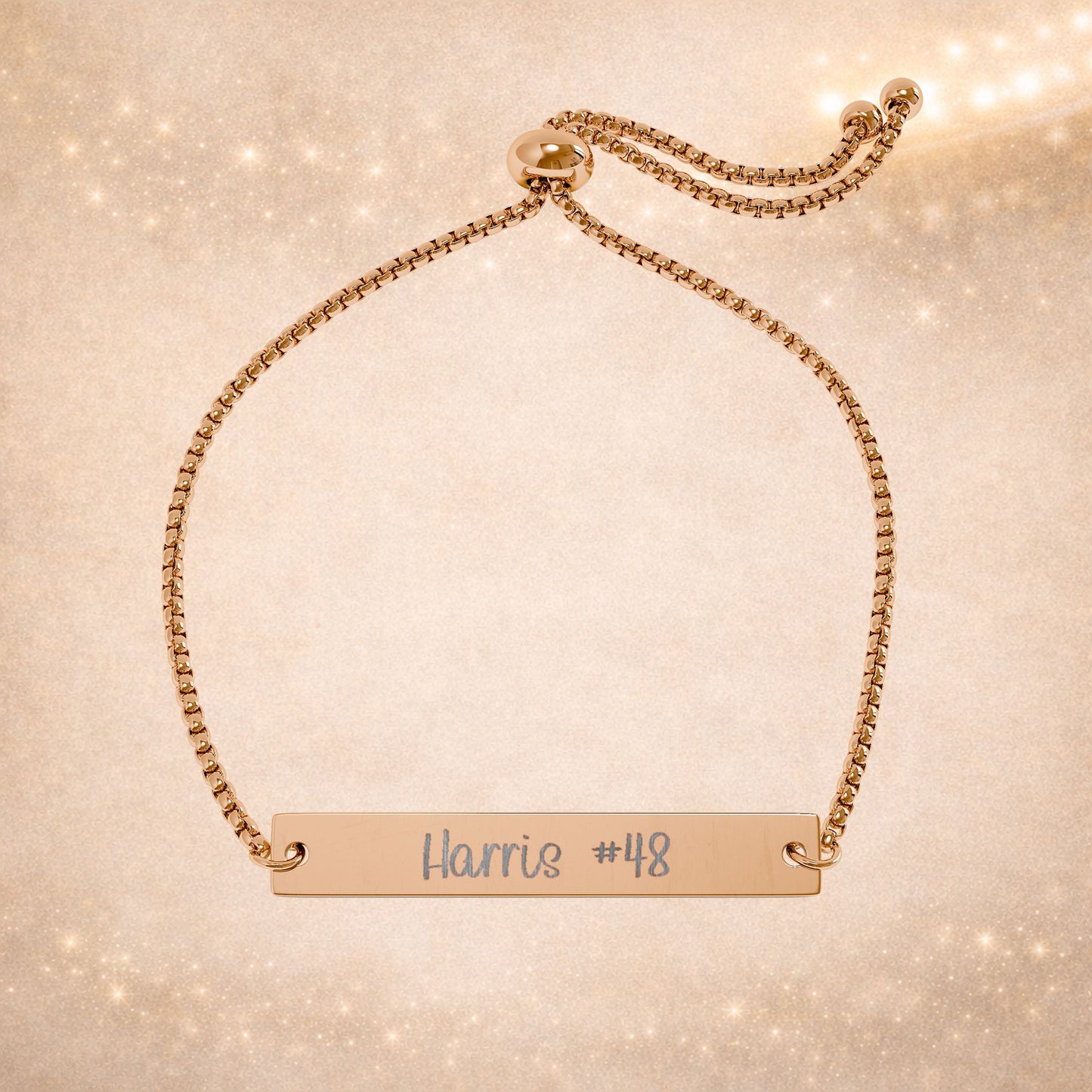Personalized Football Mom Engraved Bracelet | Custom Player Name & Number Bracelet | Game Day Jewelry Gift | Football Mama Bracelet