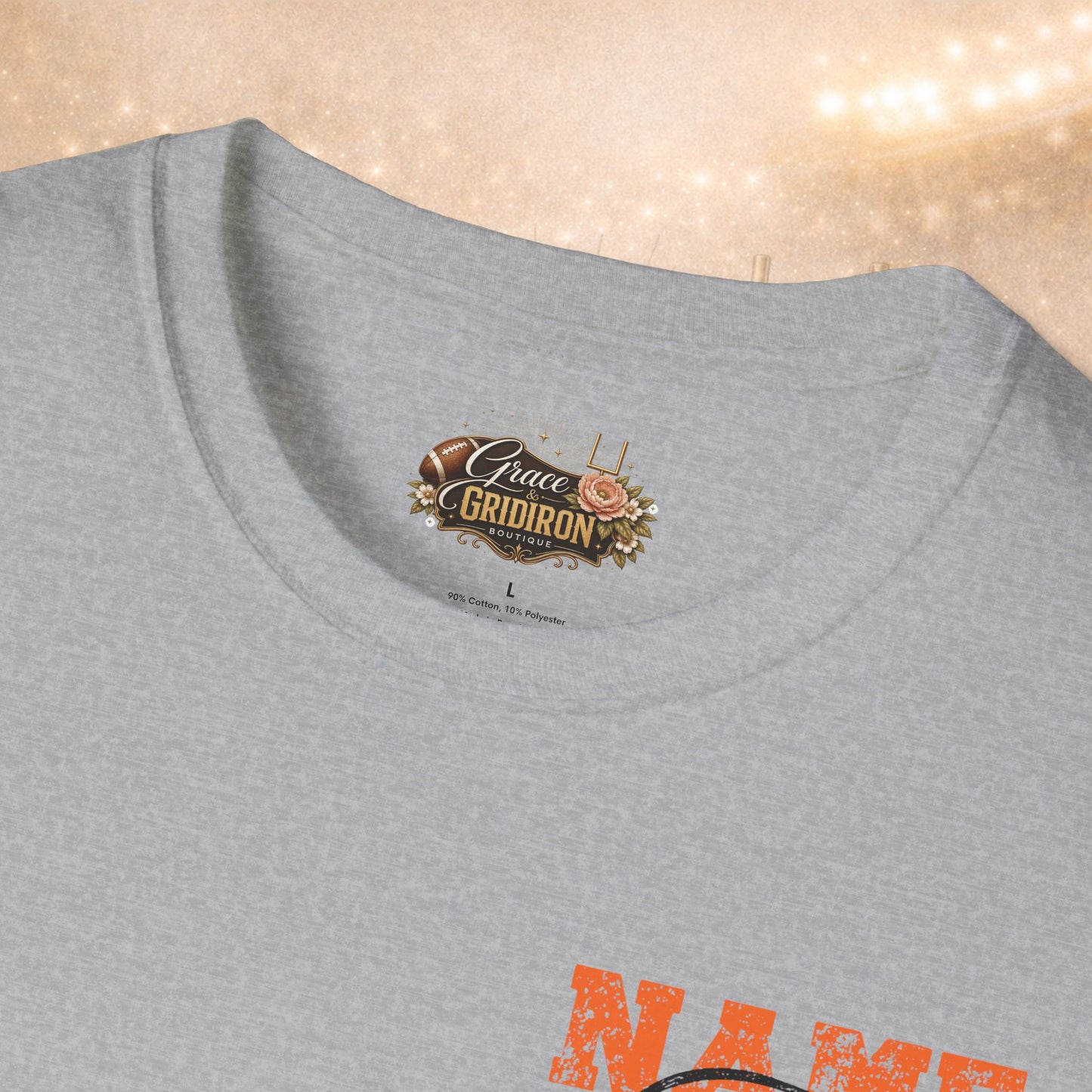 Personalized Football Player Shirt | Custom Football Mom Shirt | Player Name & Number Game Day Tee | Football Family Apparel